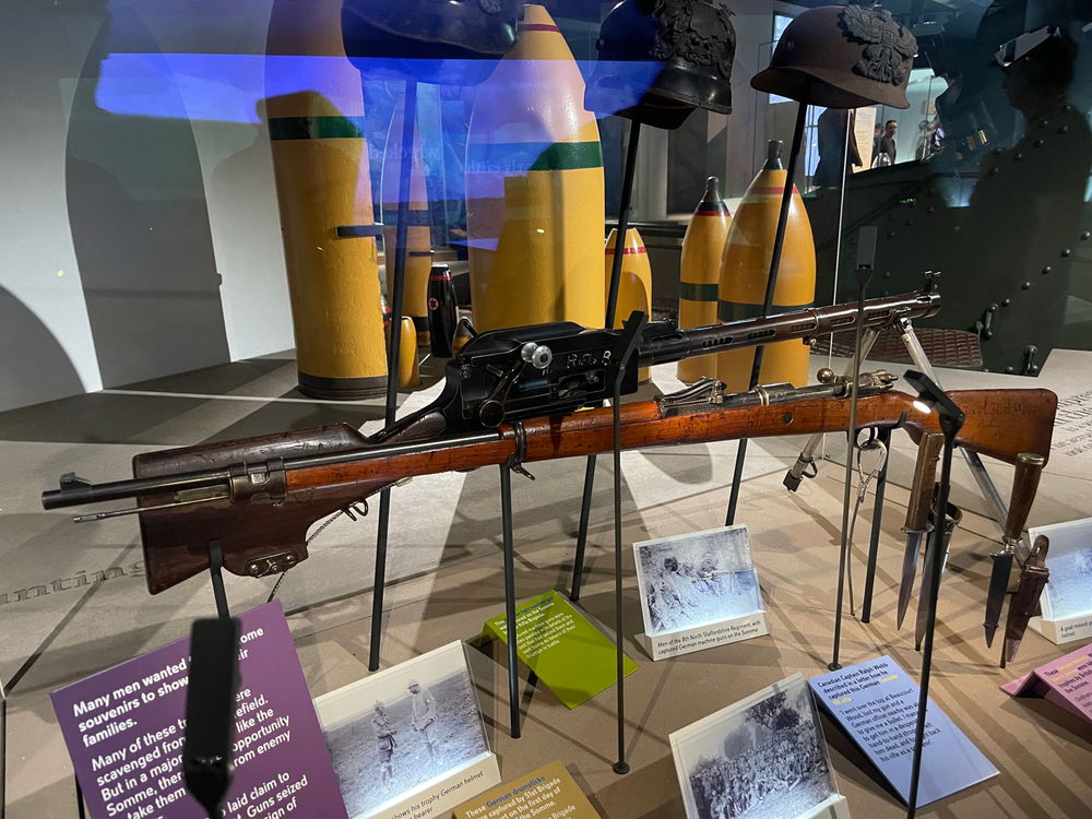 Hit up imperial war museum London recently, it was a lot of fun