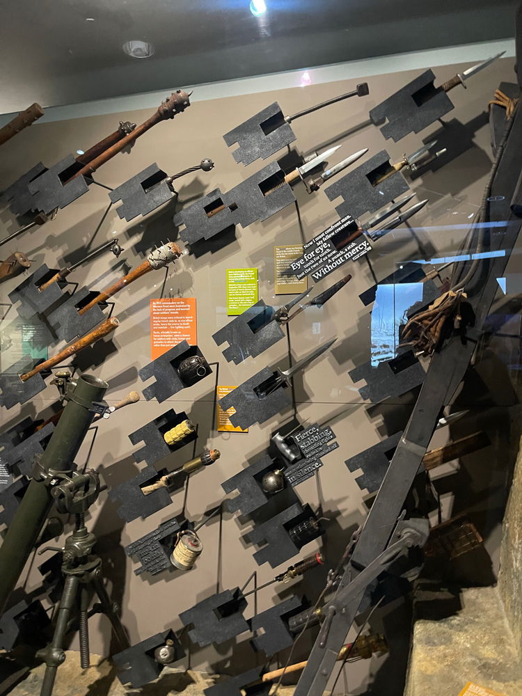 Hit up imperial war museum London recently, it was a lot of fun