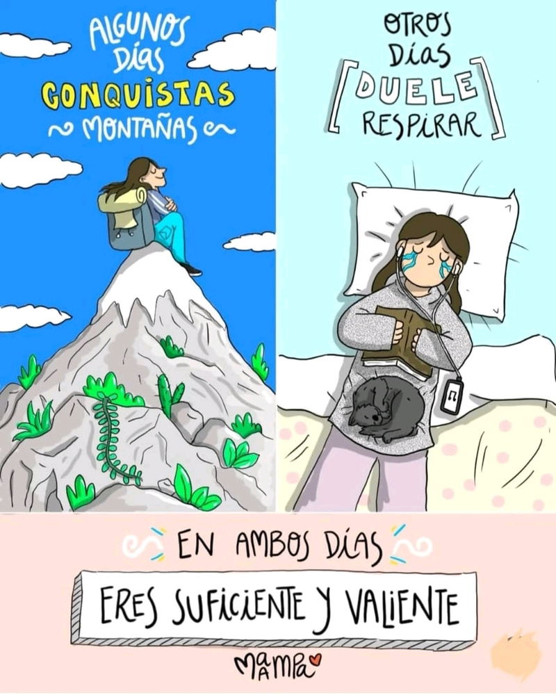A veces...