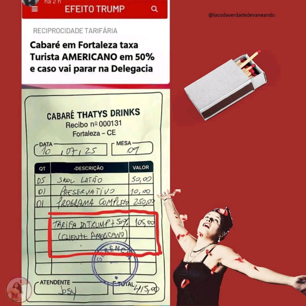 Vamos ver comediantes fazendo piada com isso, mas nada é mais engraçado que o caso em si 😂😂😂😂