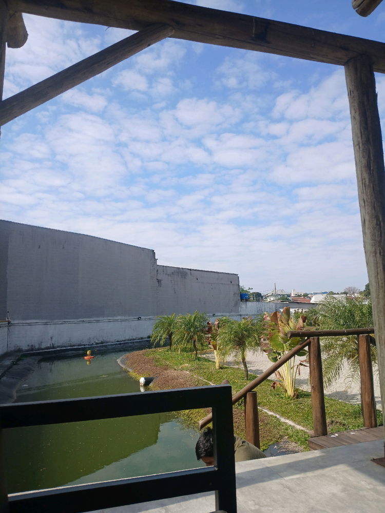 Descansando na boa no trabalho