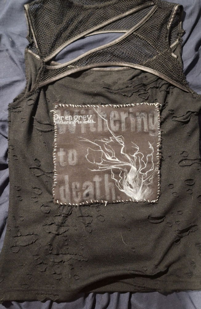 Custom dir en grey top i made!