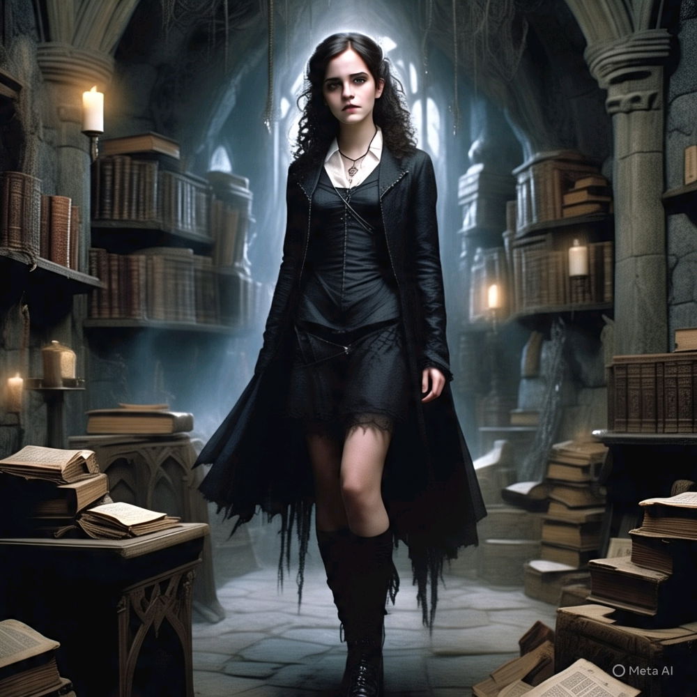 Goth style Hermione