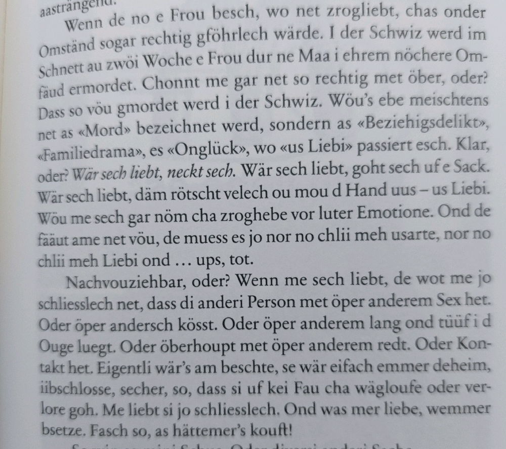 Aus 'Wir tun nur so' von Lisa Christ