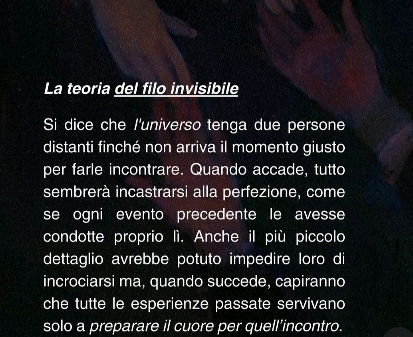 Almeno tre teorie le ho sperimentate e voi?