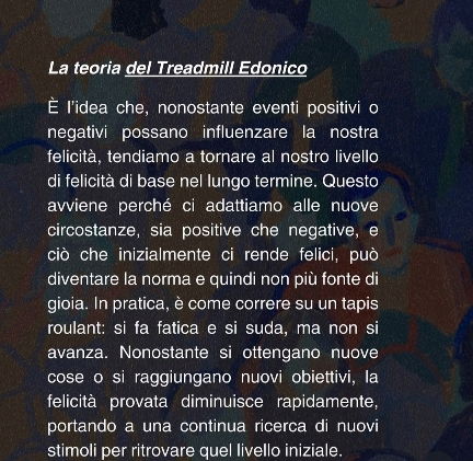 Almeno tre teorie le ho sperimentate e voi?
