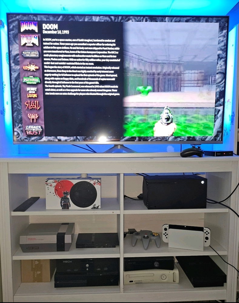 Een klein deel van mijn consoles.