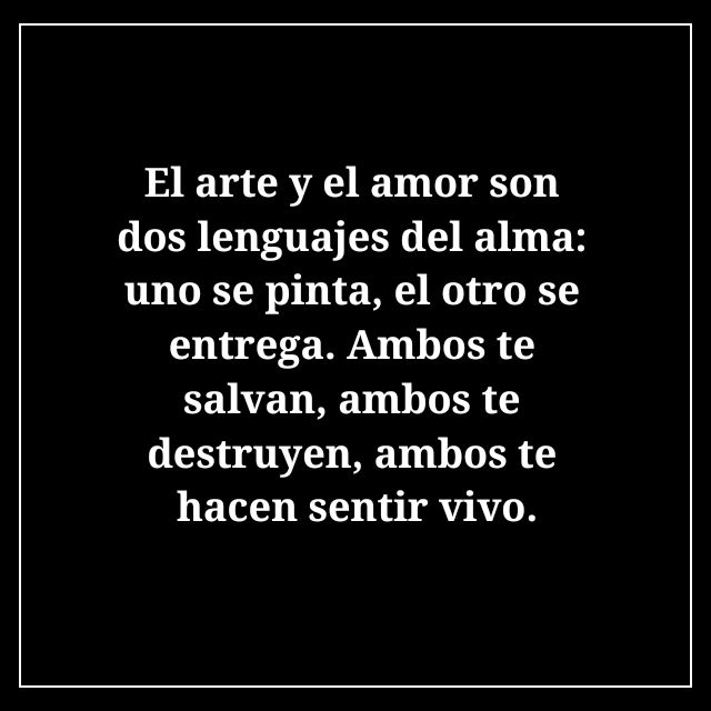Arte y amor