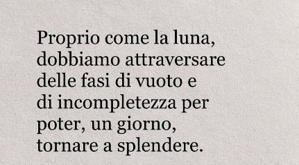 Proprio come la Luna ✨ 🌜✨
