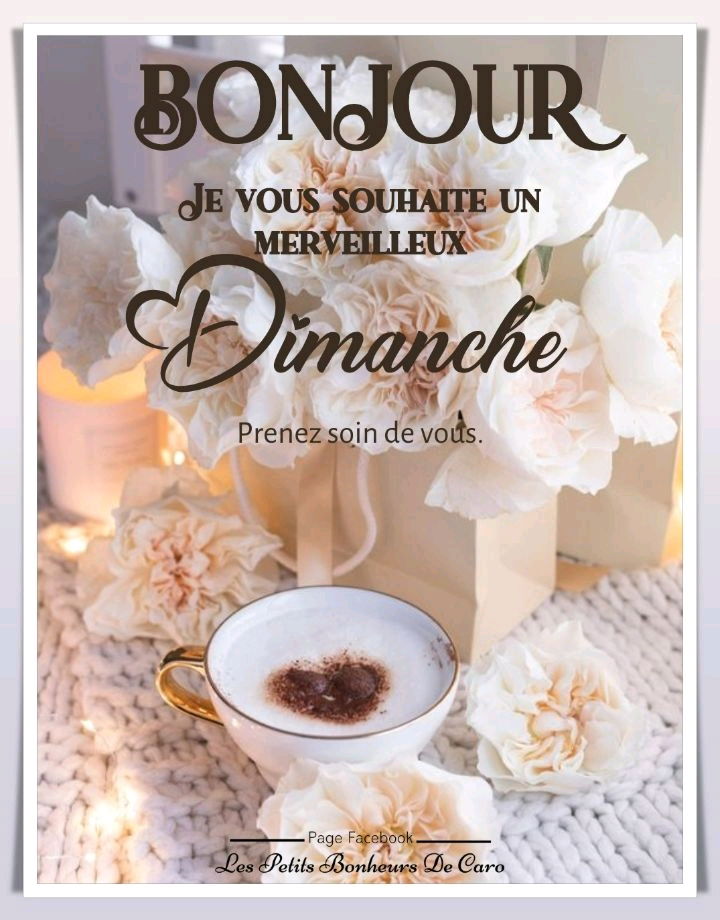 Bon dimanche