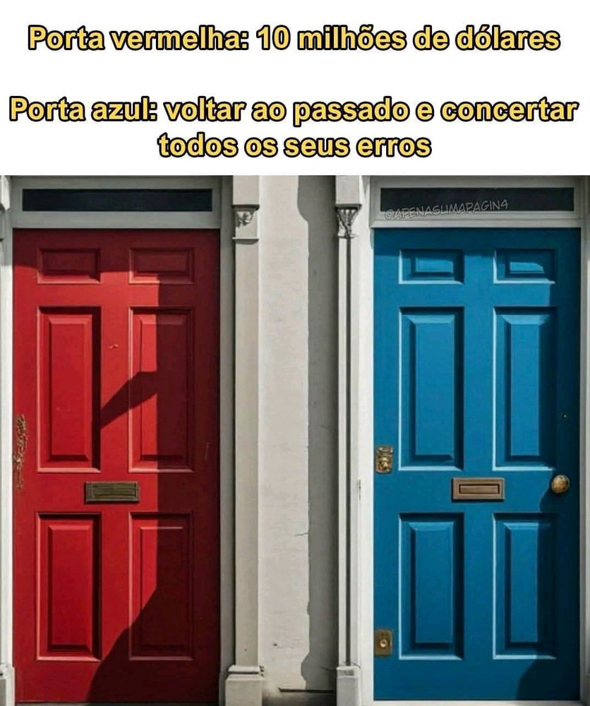 Qual seria sua escolha?