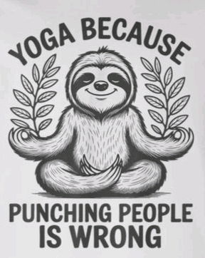 Un poquito de yoga...