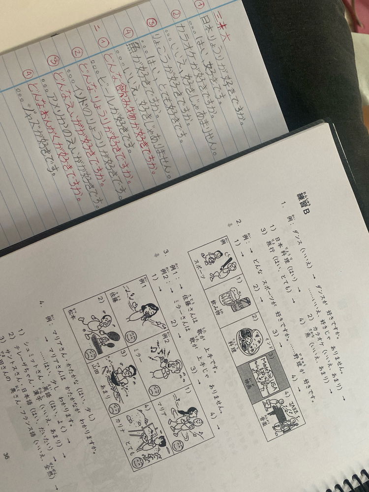 Otro día, otra しゅくだい。