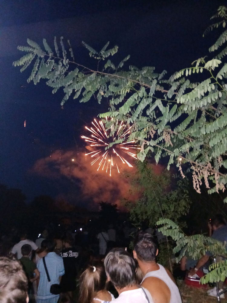 Beziers avant le feux d'artifice