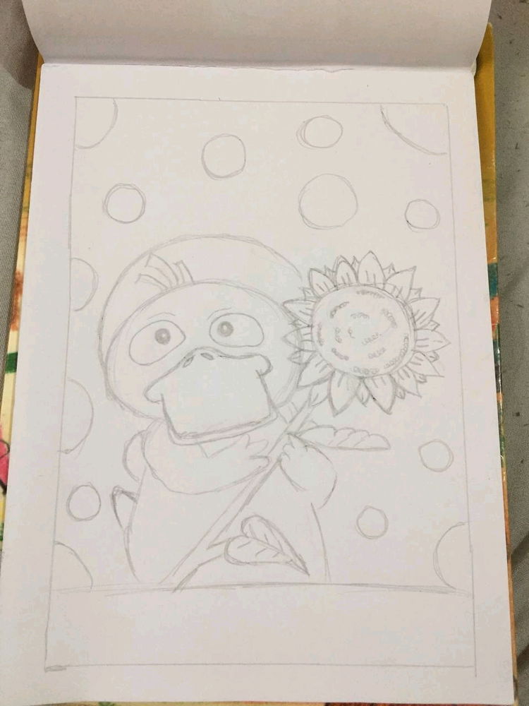 De uma pausa e olhe meus desenhos.