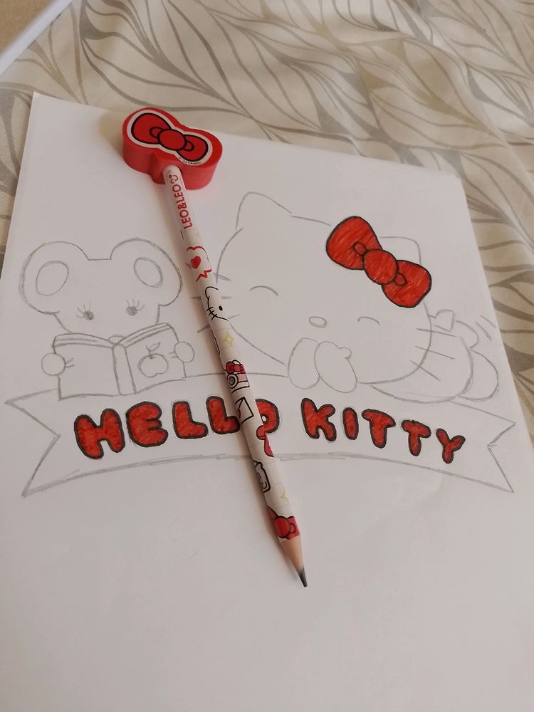 De uma pausa e olhe meus desenhos.