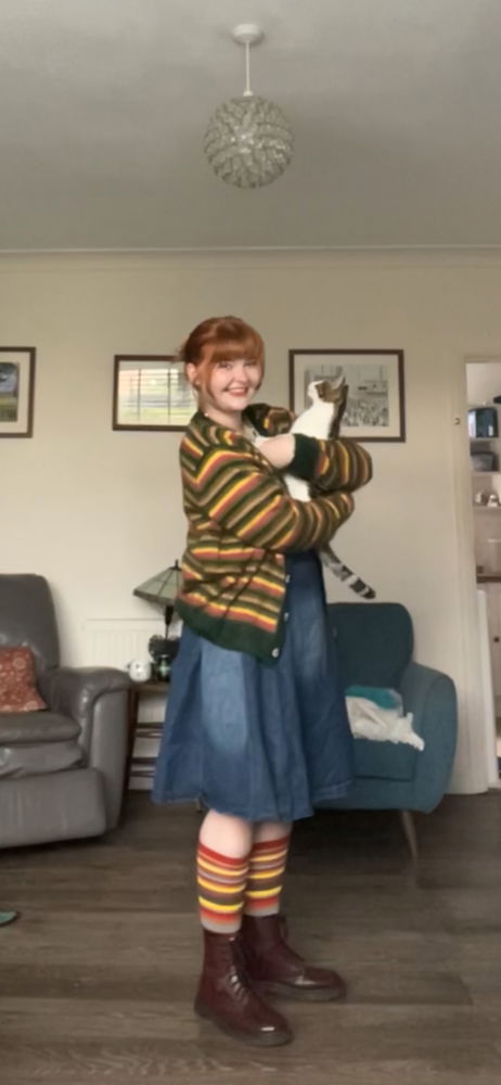 The fit for charity shopping!! Ft my cat penny