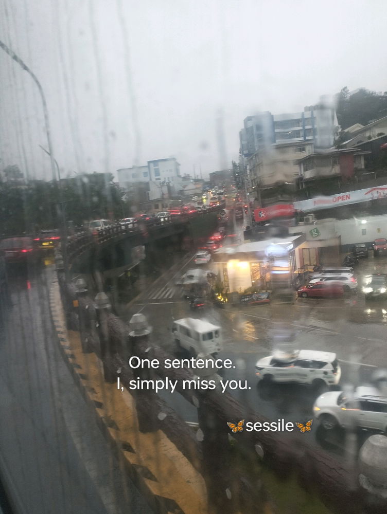 Just that one sentence.