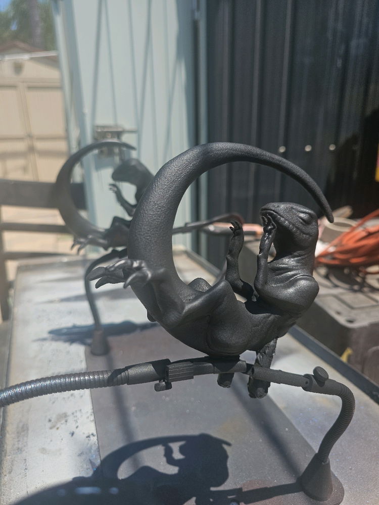 My prog on the raptor incubator