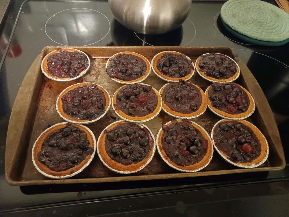 First time making tarts