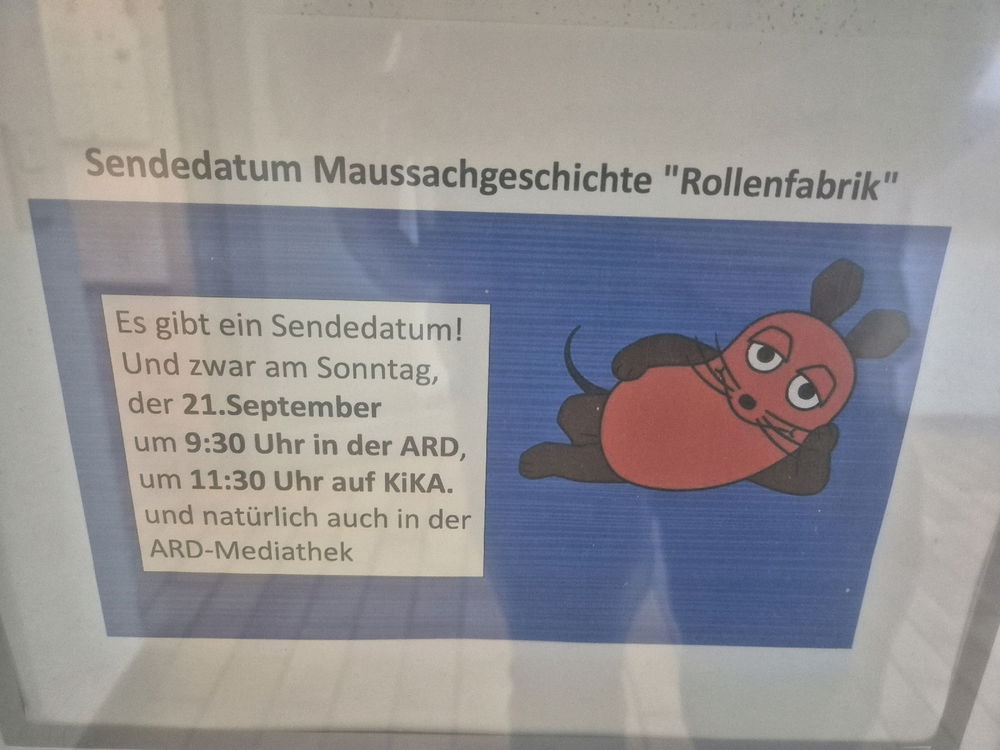 So Sachgeschichte im Kasten :)