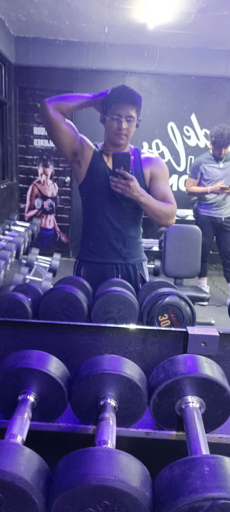 Comenzando una semanita más en el gym