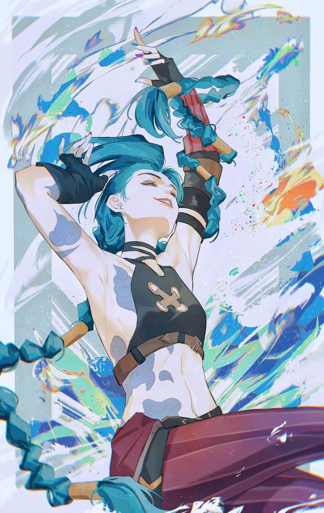 ~ just Jinx in Arcane <3