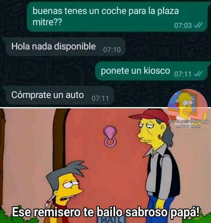 A las buenas épocas de los Simpsons 😆