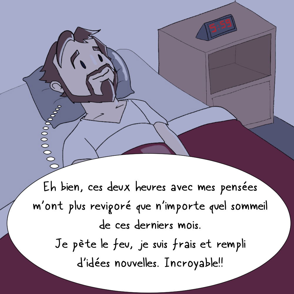 Il y a des nuits comme ça où il ne faut pas se lever