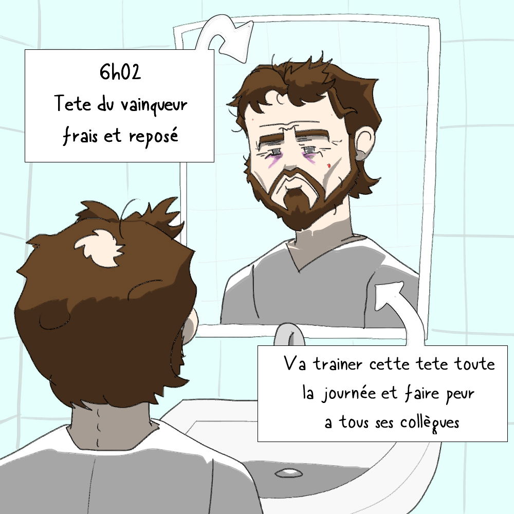 Il y a des nuits comme ça où il ne faut pas se lever