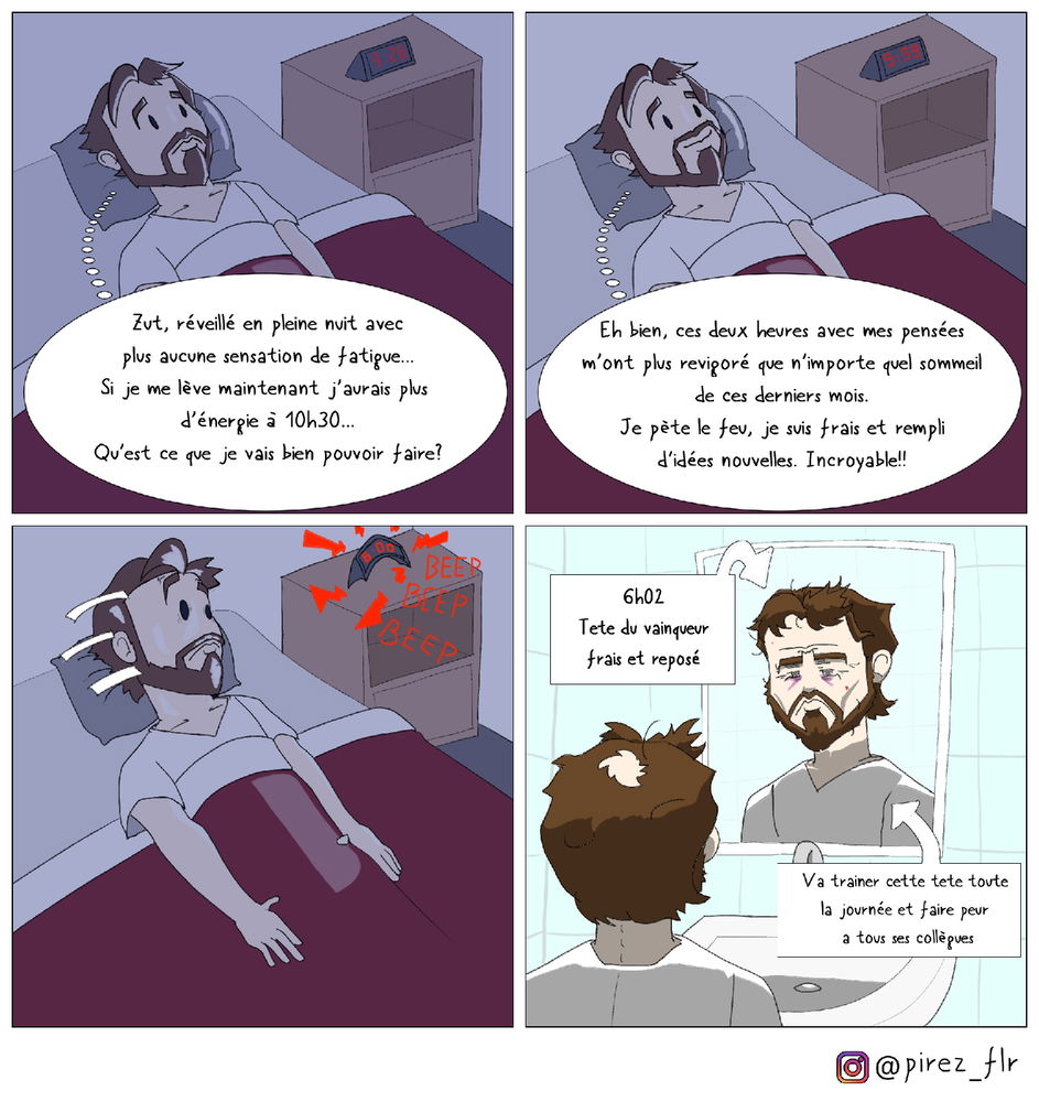 Il y a des nuits comme ça où il ne faut pas se lever