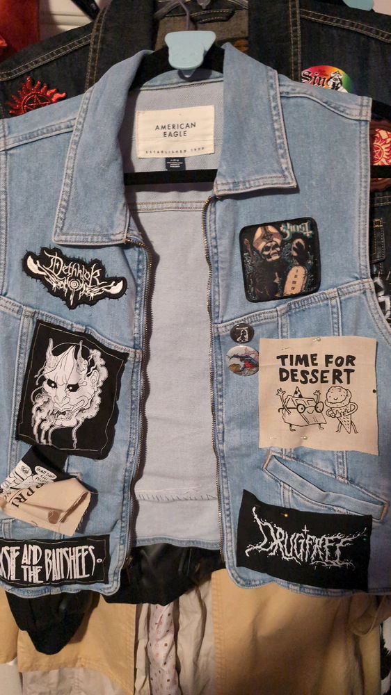 Working on a couple vests!