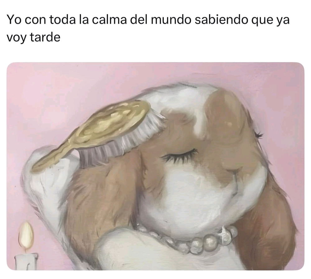 Con toda la calma...!