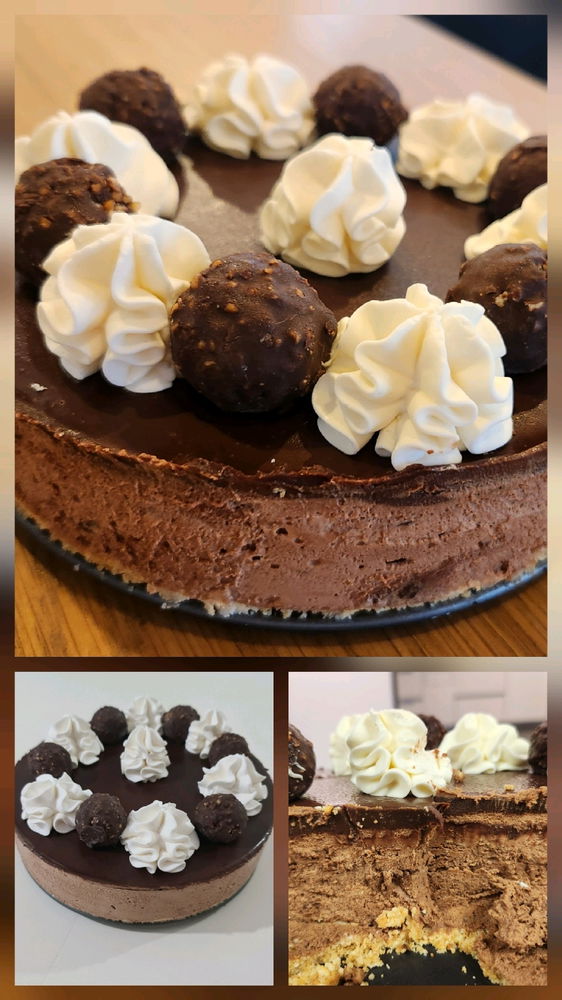 Chocolate Moouse cake with Ferrero Roche
