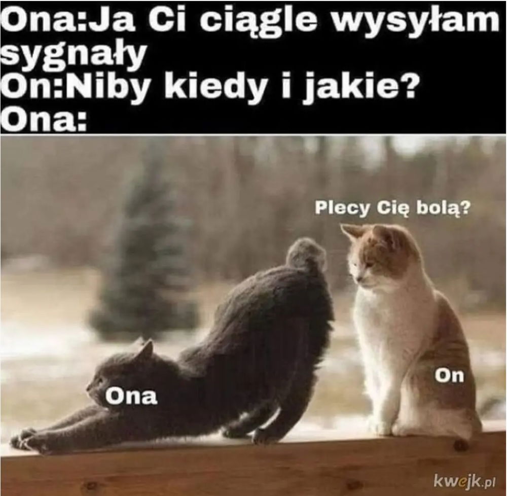 Wielu tak ma xD