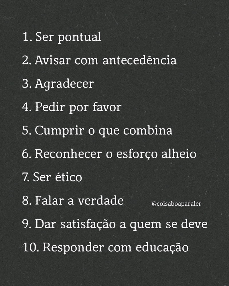 10 coisas que NÃO exigem de talento...