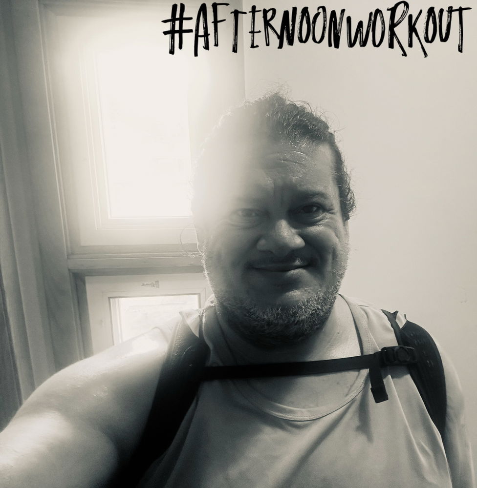 Afternoon sweat