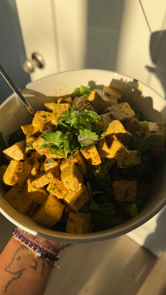 been experimenting with tofu...