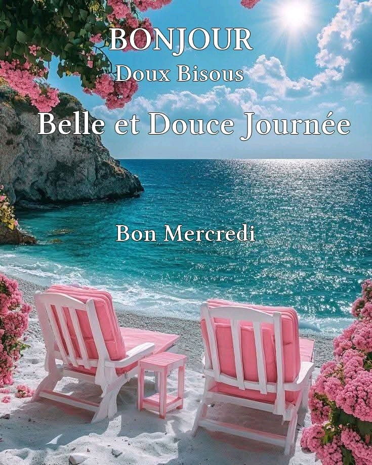 Belle journée à  vous toutes et tous.😆