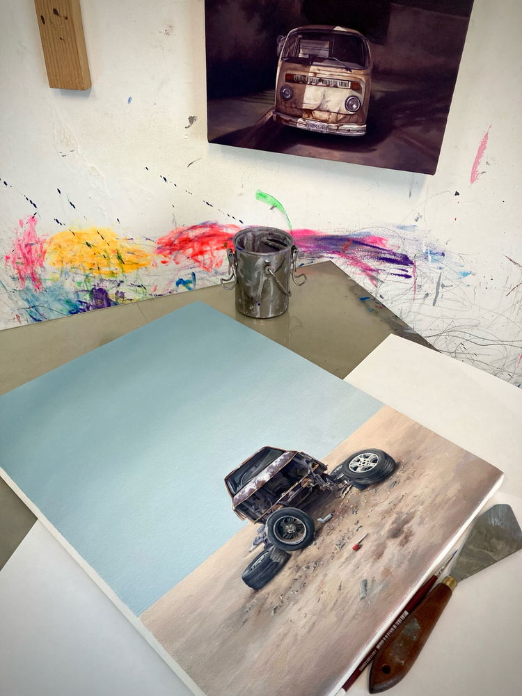 De mis últimas pinturas :))
