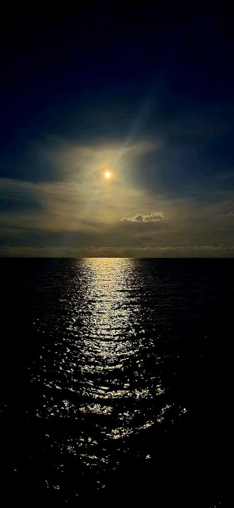 First full moon in South Florida