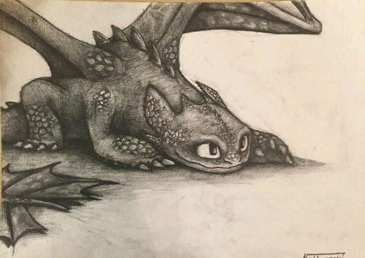 Toothless being toothless 😂