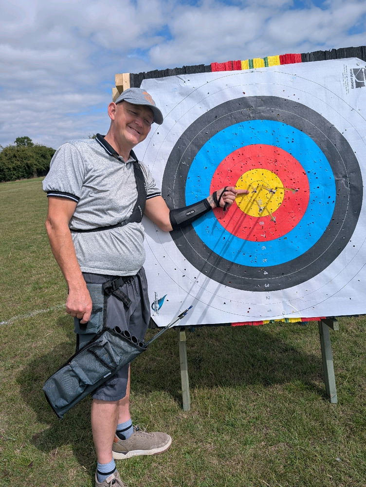 Just getting my bow sighed