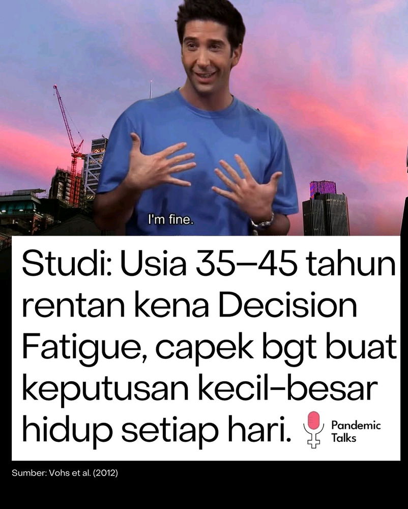 We are not old, we are just tired