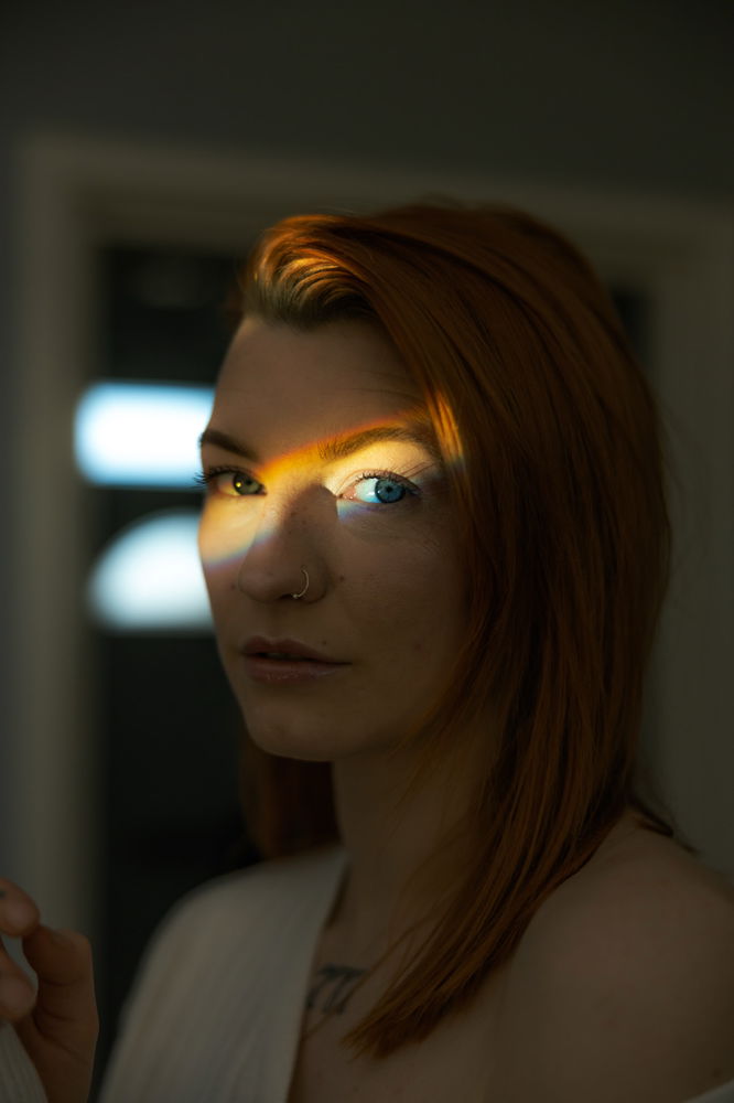 Refracting reflection