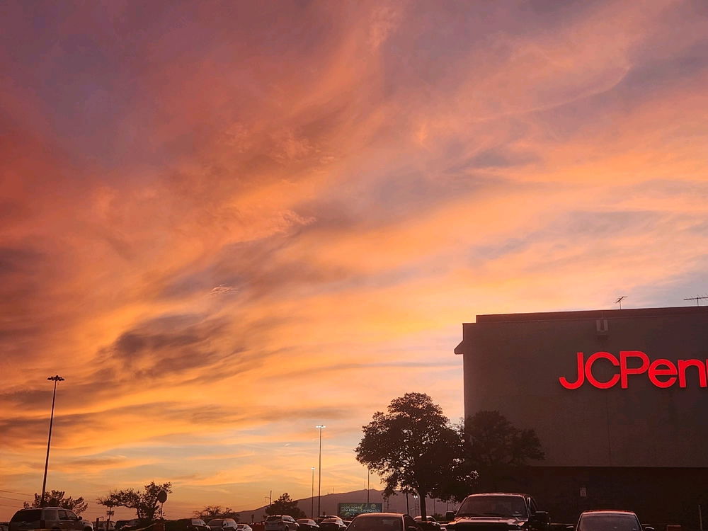 Pretty sunset I saw