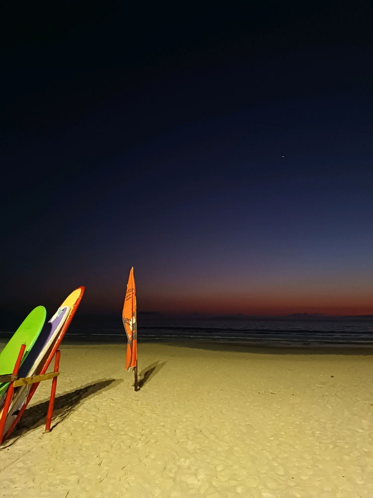 É bem escuro antes do amanhecer
