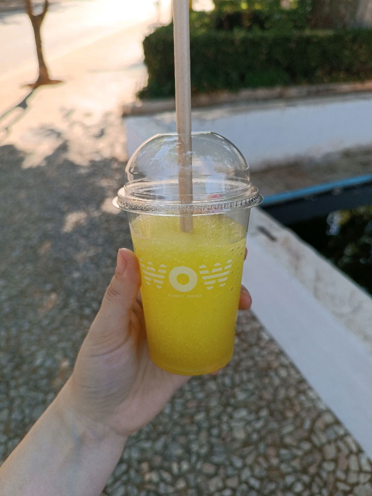 Hoje tive coragem para provar um sabor novo