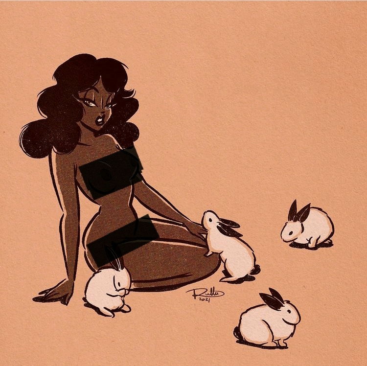 Anxious Bunny searching for love