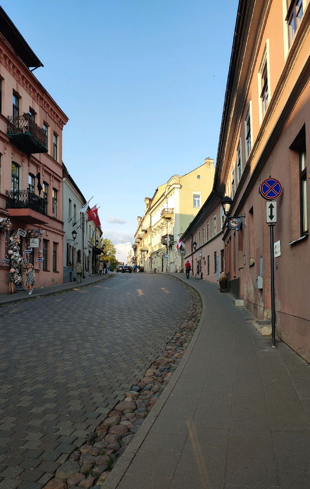 One evening in Vilnius